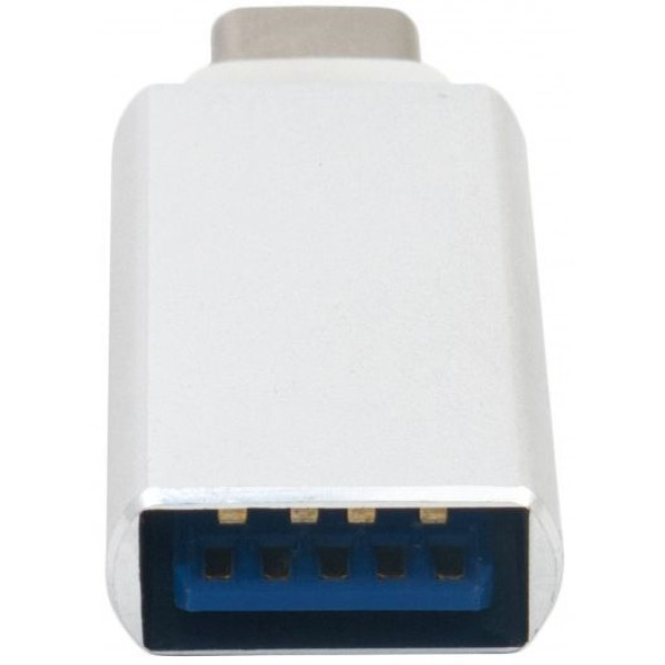 Адаптер Extradigital USB 3.0 AF - USB Type C, SuperSpeed, Aluminium
